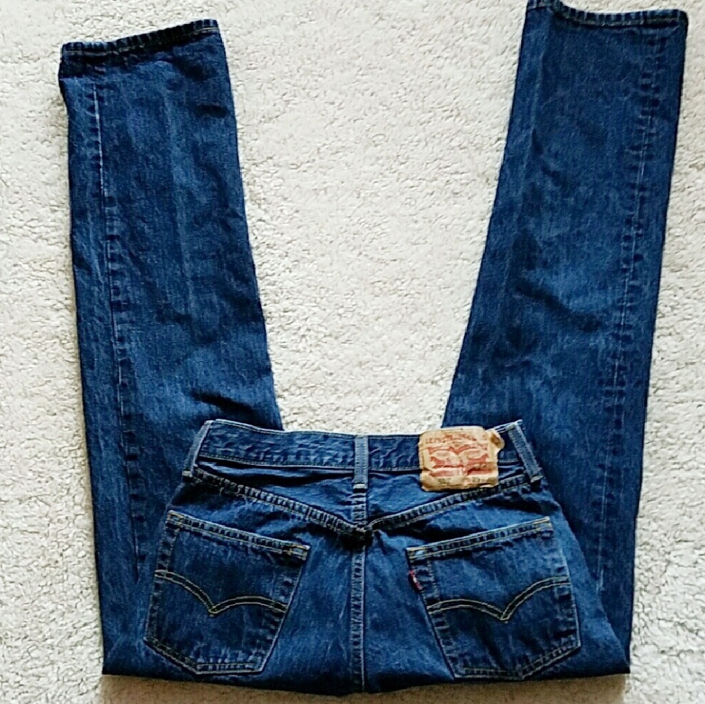 Levi's 501 Buttonfly Jeans~Vintage - Picture 4 of 5